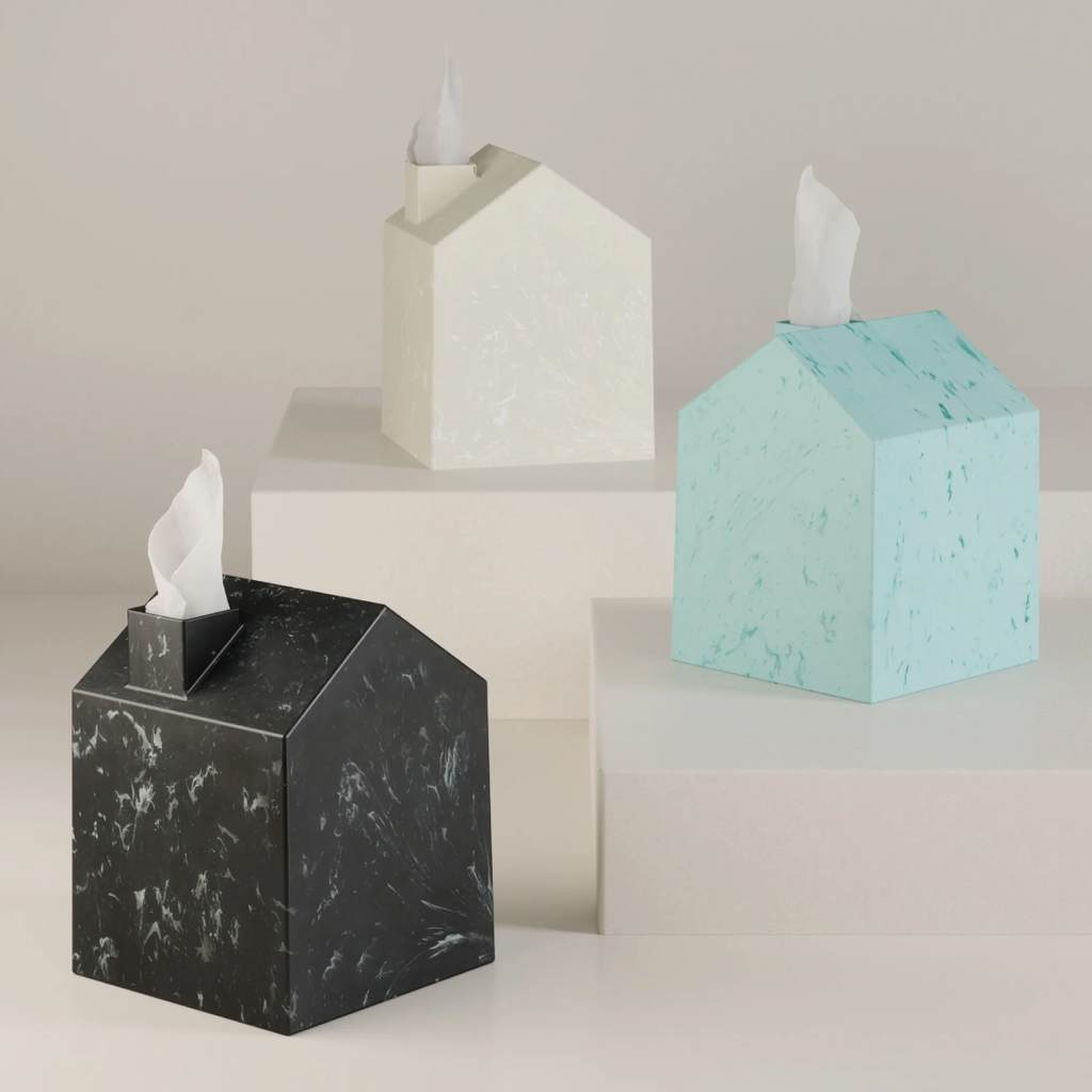 Casa Tissue Cover - Ocean Black