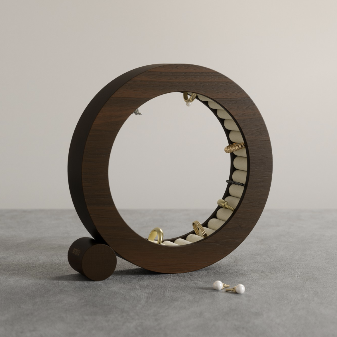 Ferris Ring Holder - Walnut