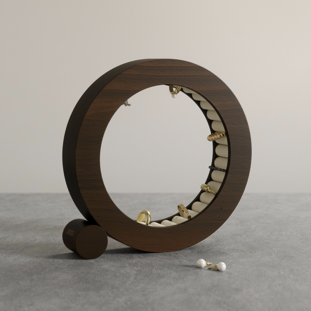 Ferris Ring Holder - Walnut