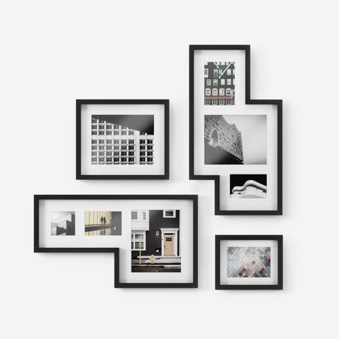 Mingle Gallery Frames Set Of 4 - Black