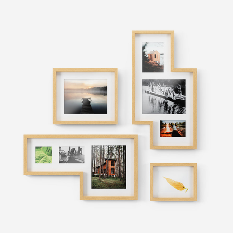 Mingle Gallery Frames Set Of 4 - Natural