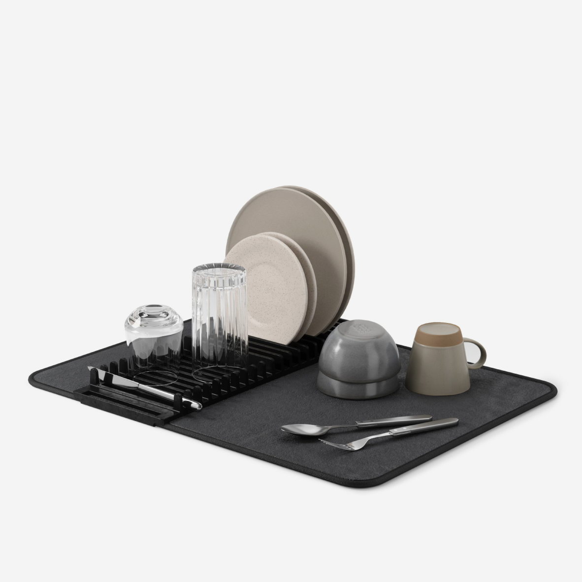 Udry Drying Rack Mat - Black