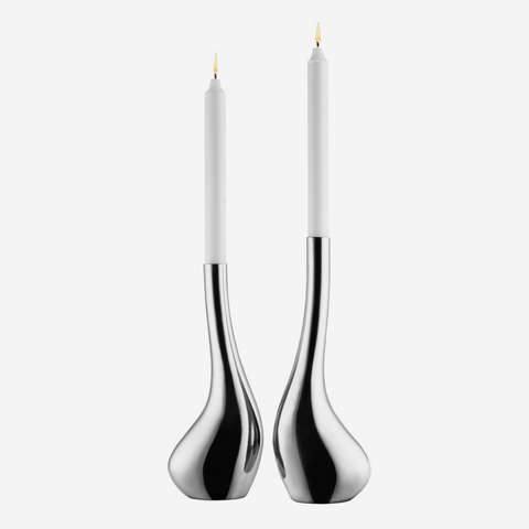 Mr And Mrs Swan Candlestick Set