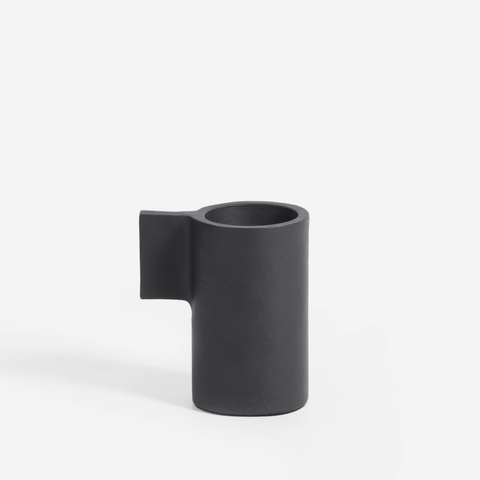 Vela Candle Holder  - Black