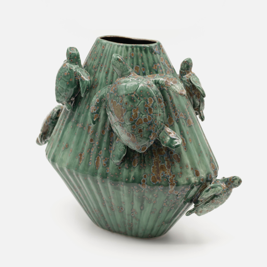 The Waddel Paddle Vase - Crystal Jade