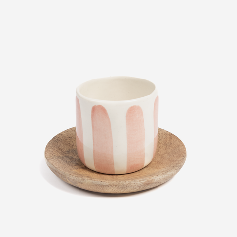 Wedge Espresso Cup & Saucer