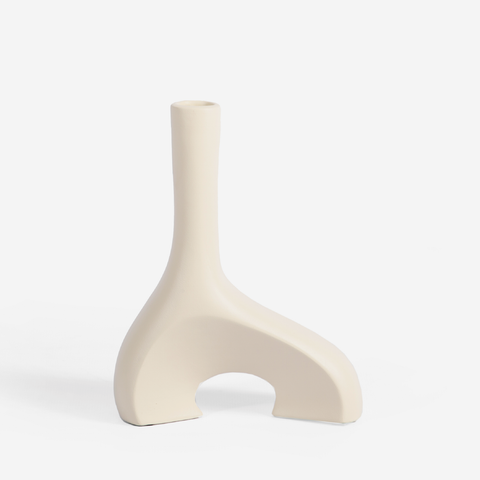 Bridge Vase - Bone