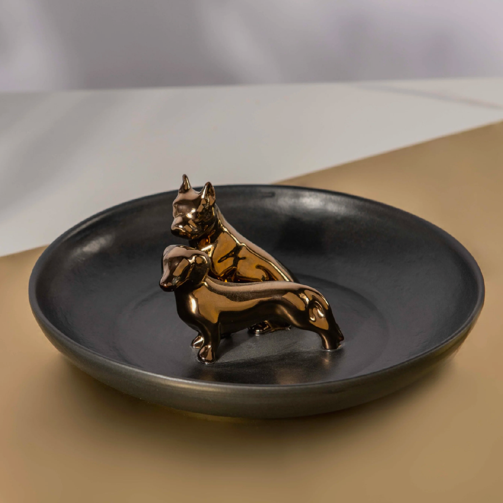 Best On Show Snack Bowl - Black/Bronze