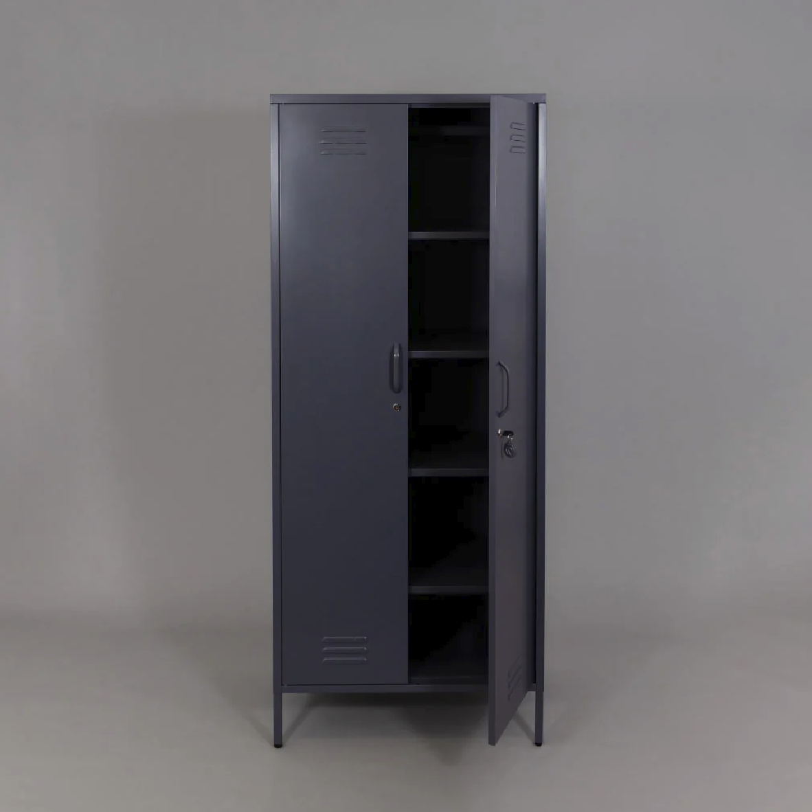 Popstrukt Sugar Cube Double Locker - Carbon Grey