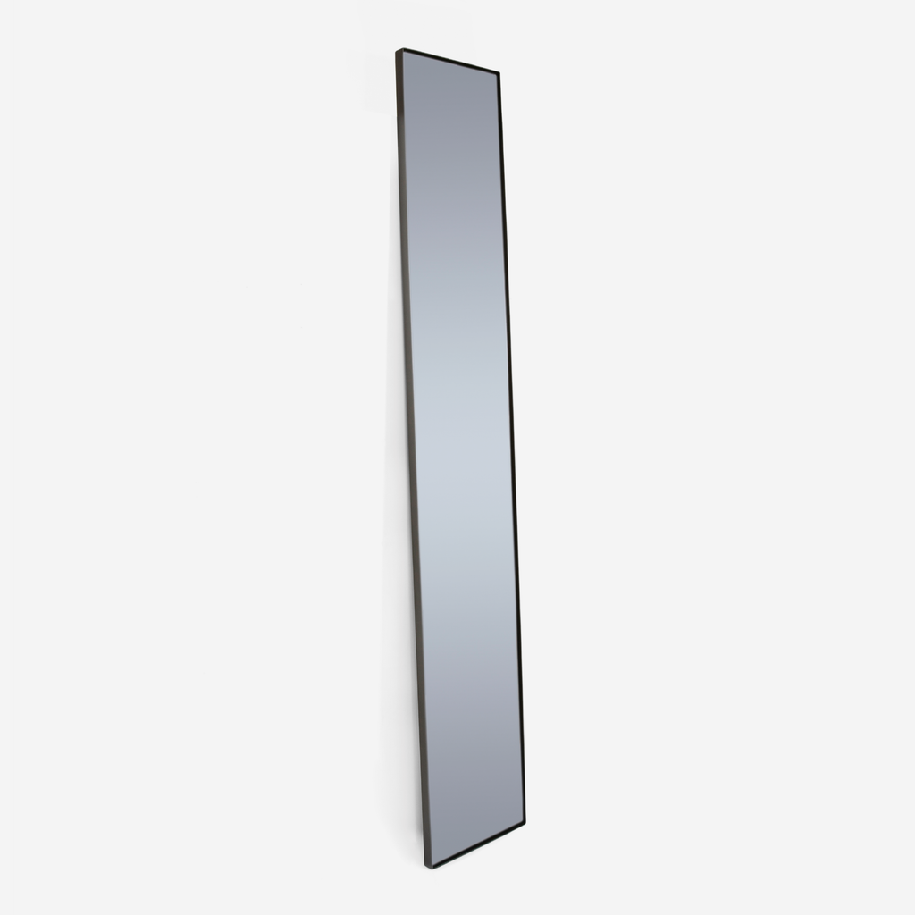 Geo Skinny Sleek Mirror - Smoke