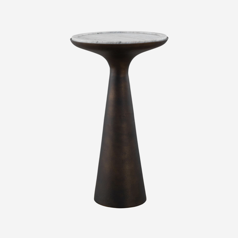 Corsica Side Table Tall - Bronze Age