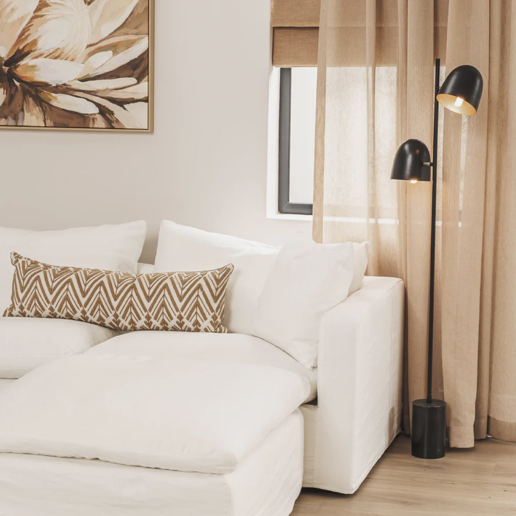 Serenity Floor Lamp - Tarnished