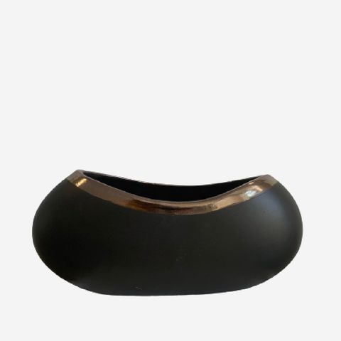 Bean Vase - Black