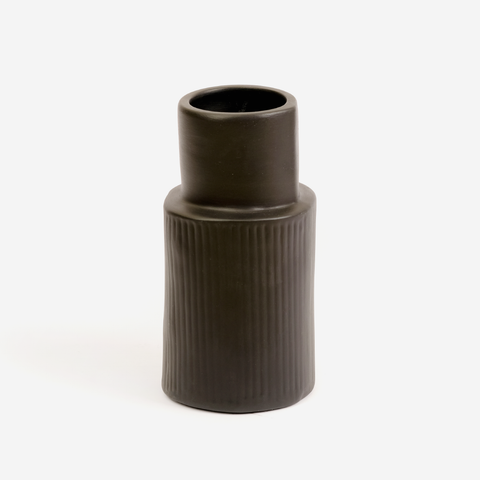 Stem Vase - Black