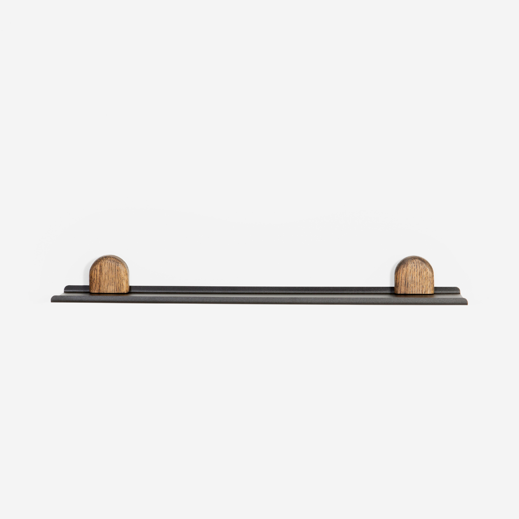 Bobby Shelf - Black / Dark Oak