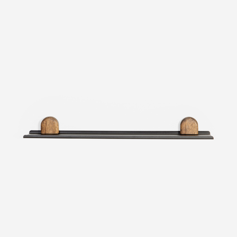 Bobby Shelf - Black / Dark Oak