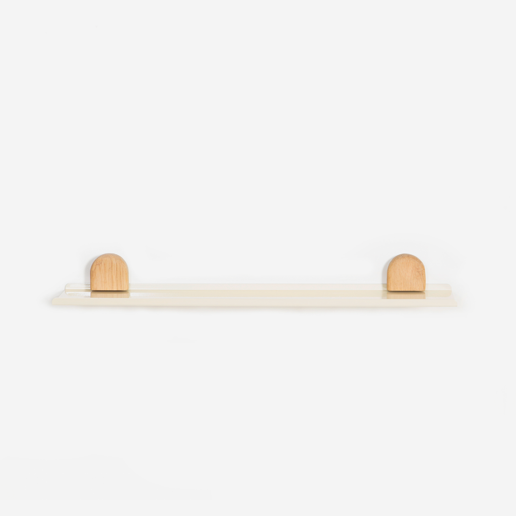 Bobby Shelf - Cream / Light Oak