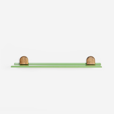 Bobby Shelf - Willow Green / Dark Oak