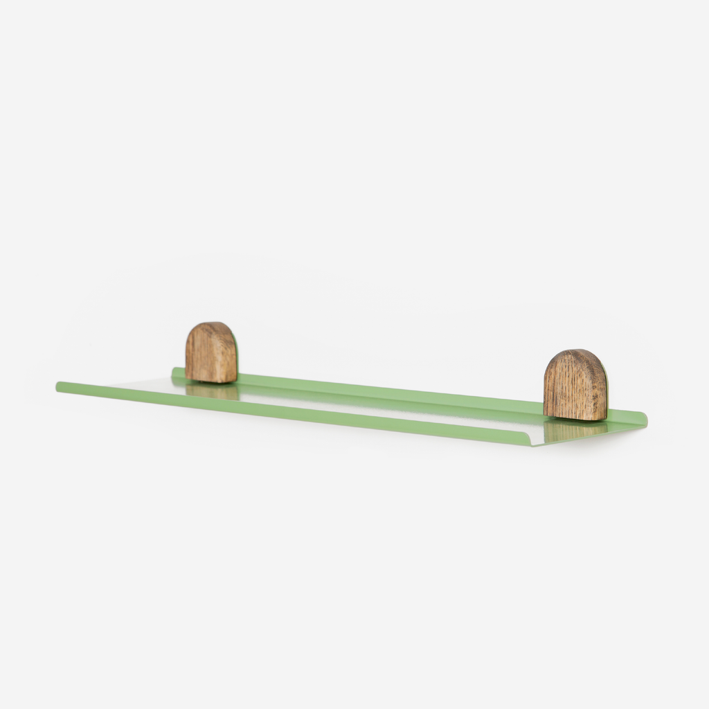 Bobby Shelf - Willow Green / Dark Oak