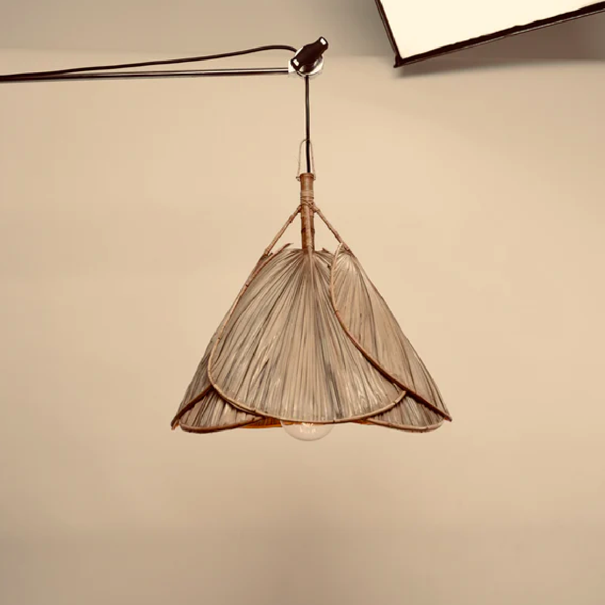 Palm Leaves Lampshade Pendant