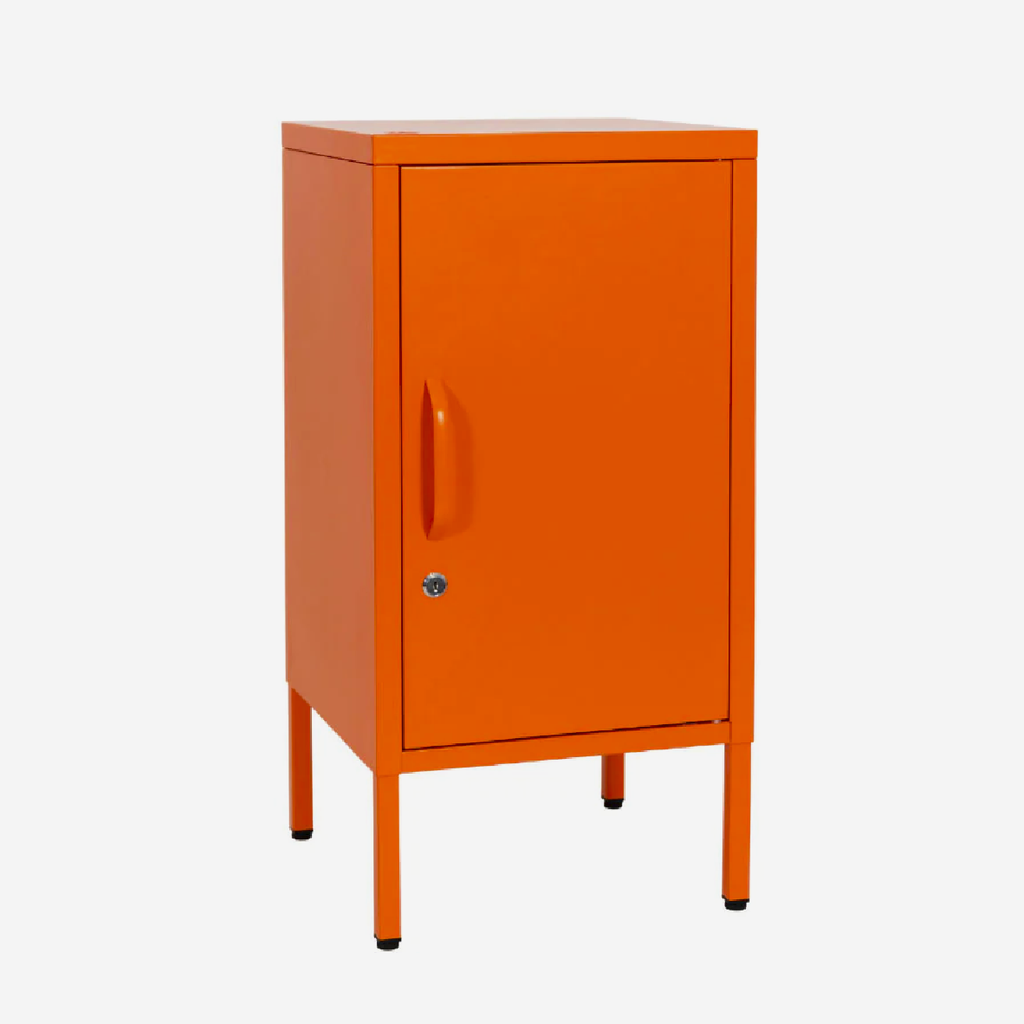 Popstrukt Sugar Cube Side Table - Soda Pop Orange