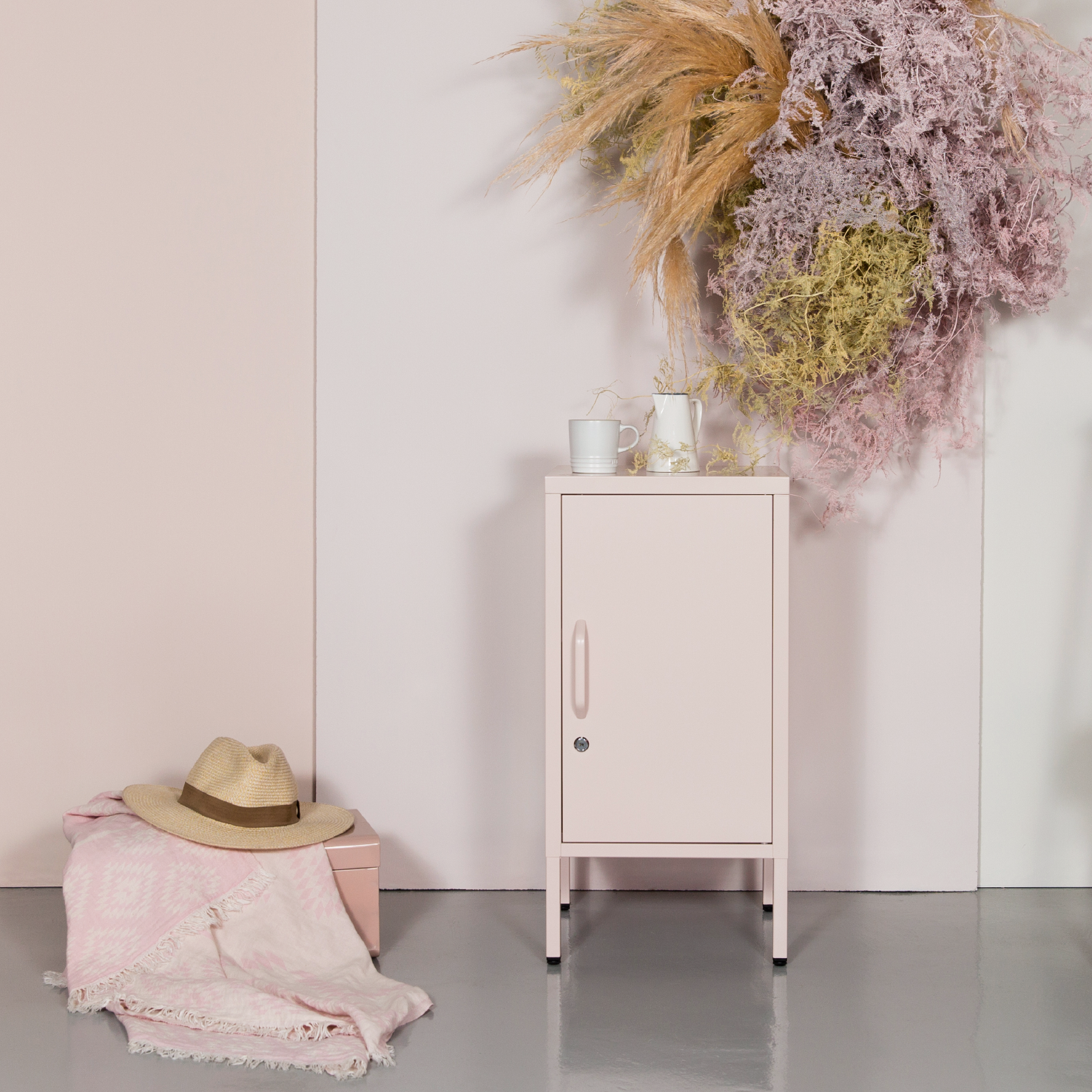 Popstrukt Sugar Cube Side Table - Blush