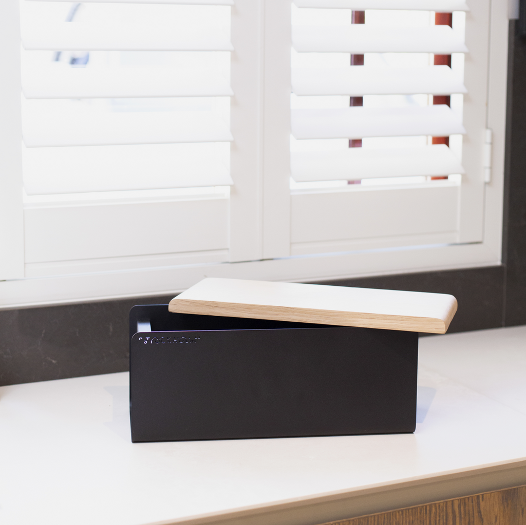 Stockholm Bread Bin - Black