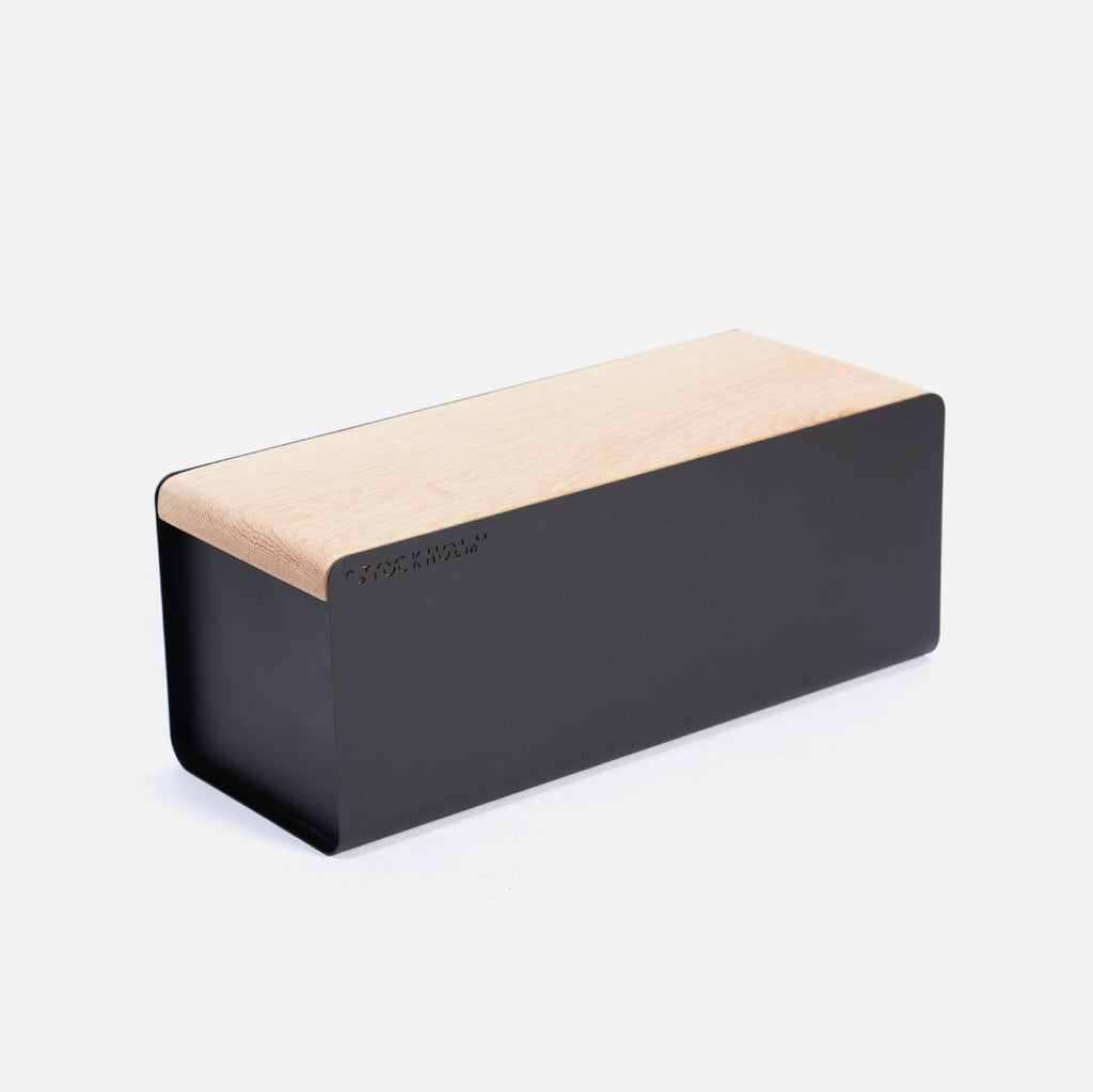 Stockholm Bread Bin - Black