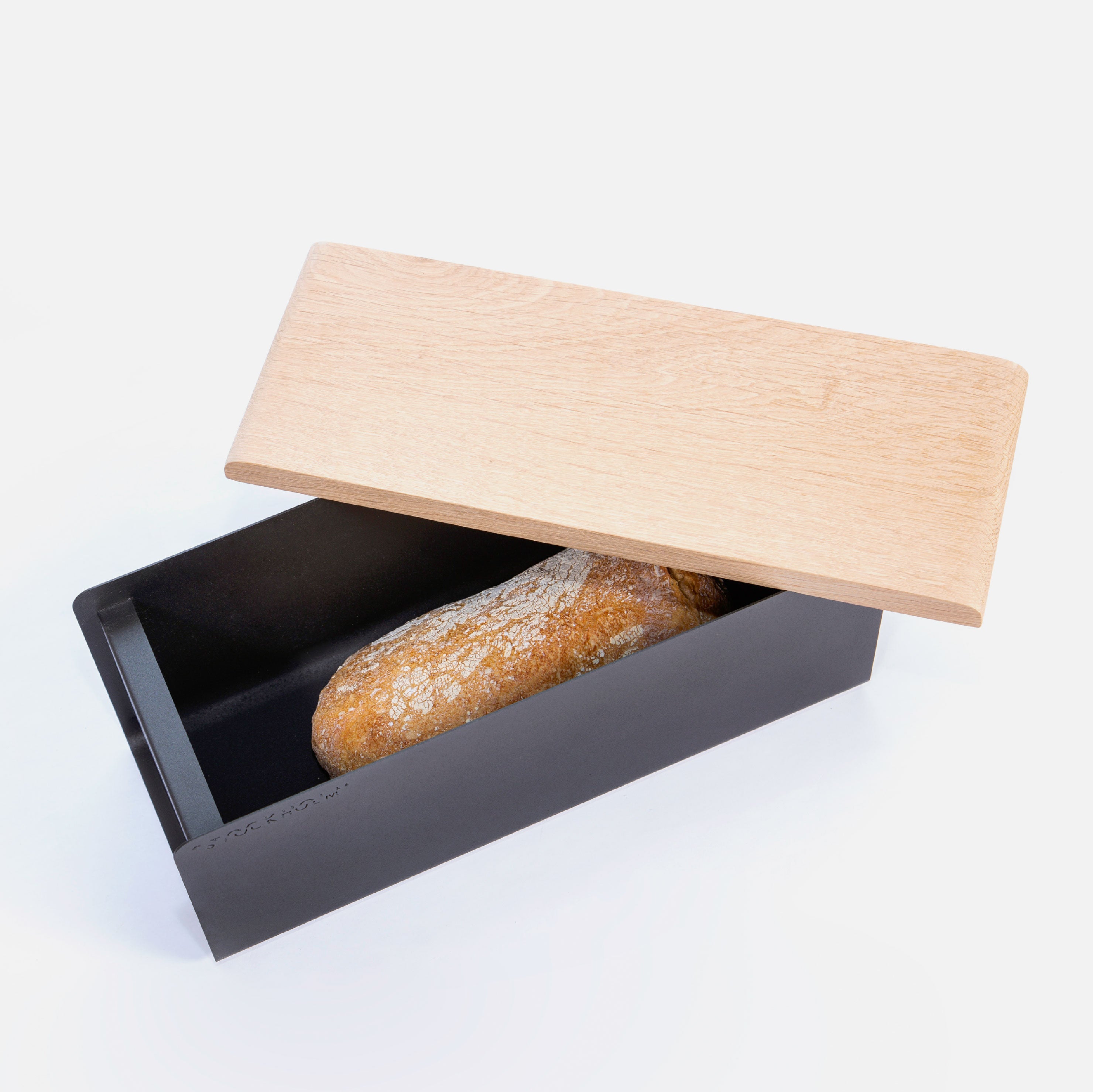 Stockholm Bread Bin - Black