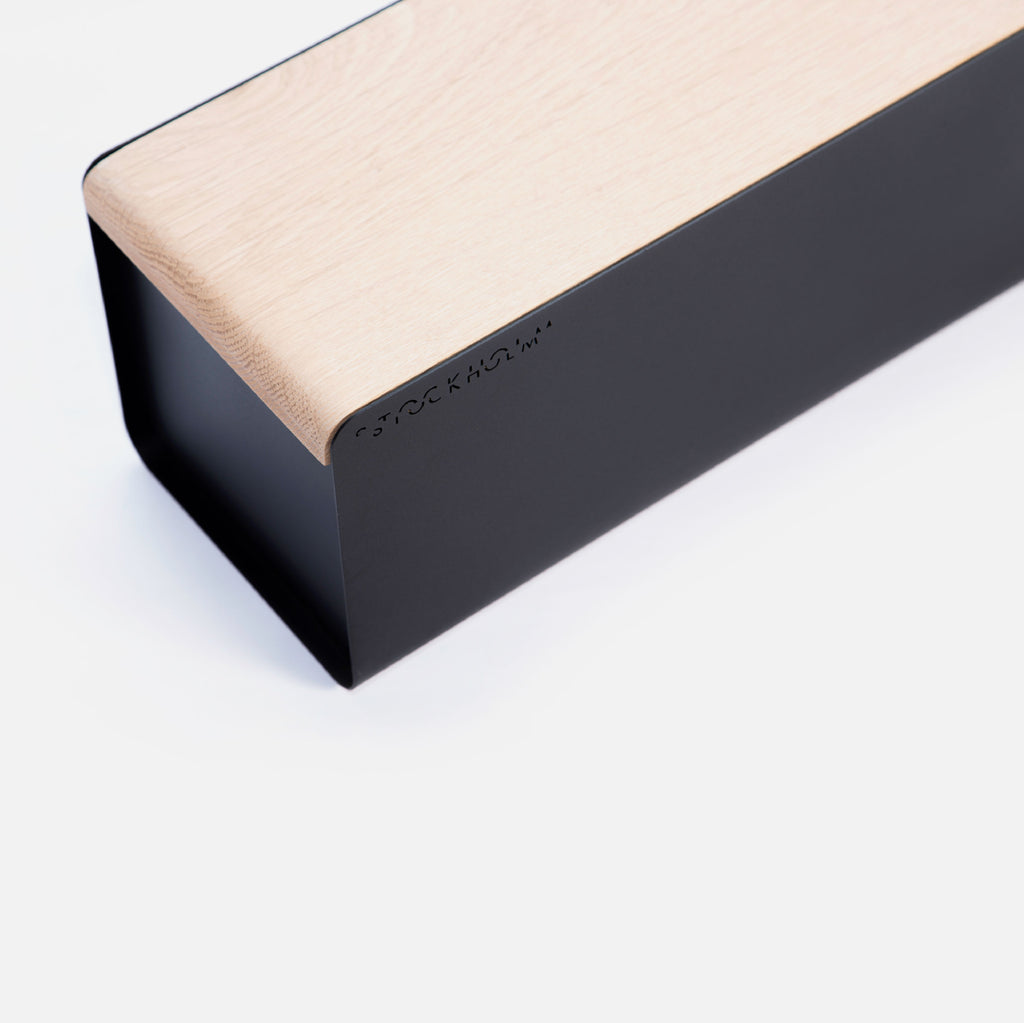 Stockholm Bread Bin - Black