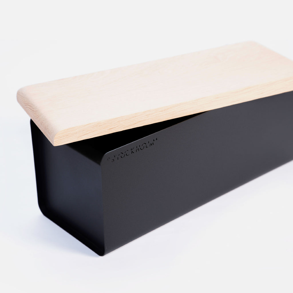 Stockholm Bread Bin - Black