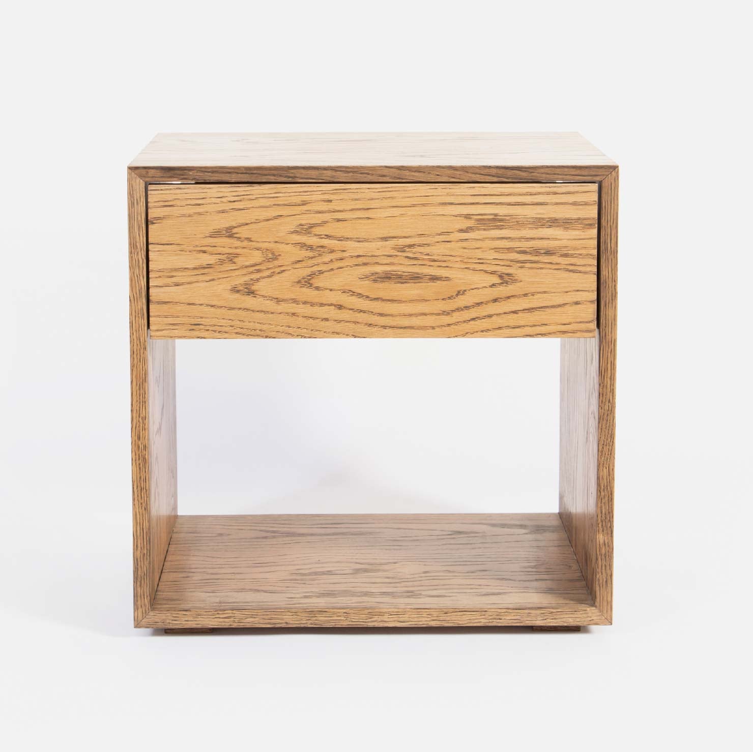 Copenhagen Bedside Table - Dark Oak