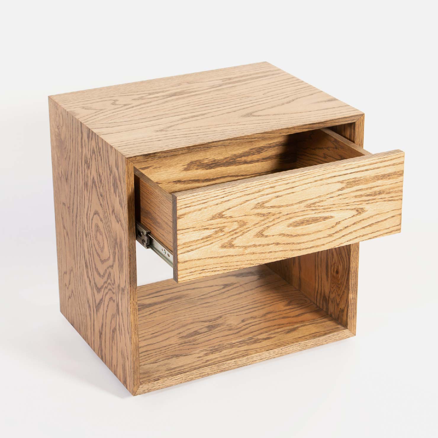 Copenhagen Bedside Table - Dark Oak