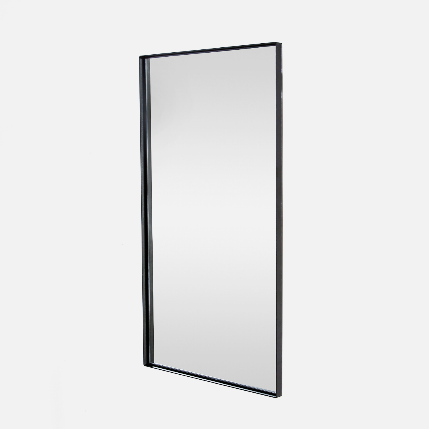 Deep Frame Mirror - Black