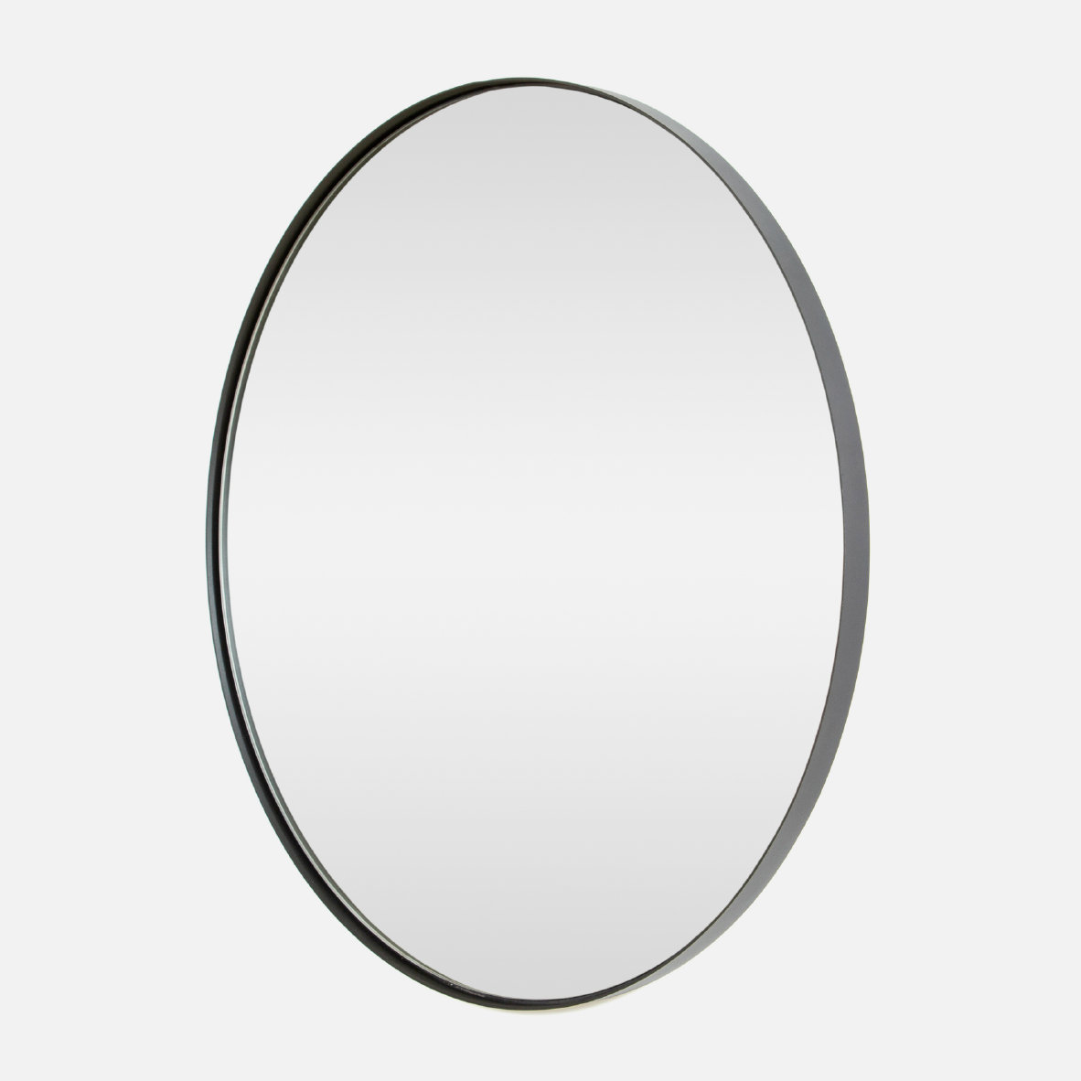 Deep Frame Round Mirror - 90cm