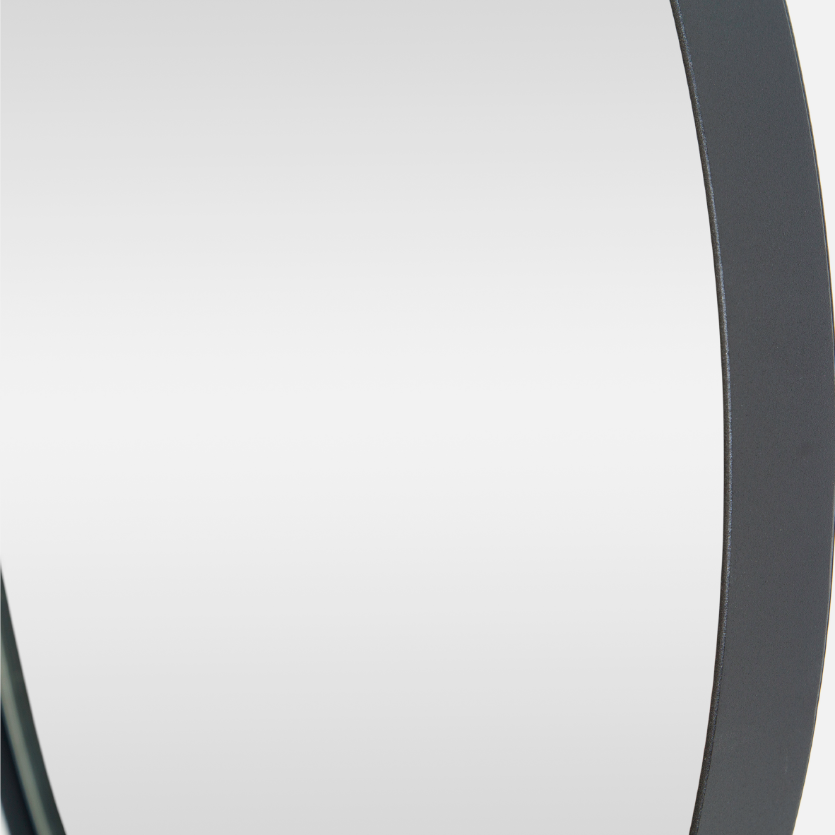 Deep Frame Round Mirror - 90cm