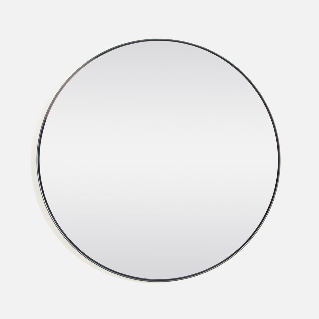 Deep Frame Round Mirror - Slim 60