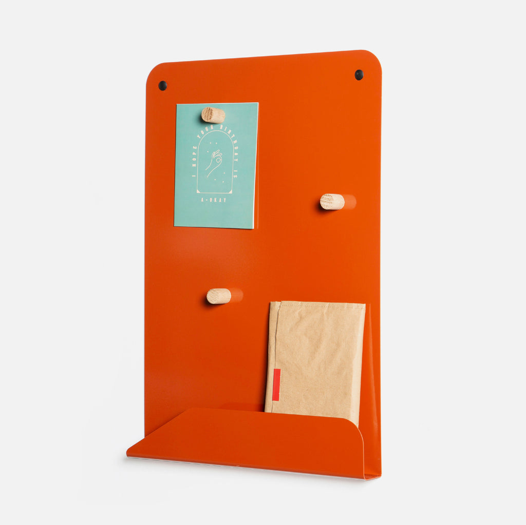 Fin Organiser - Oxide Red