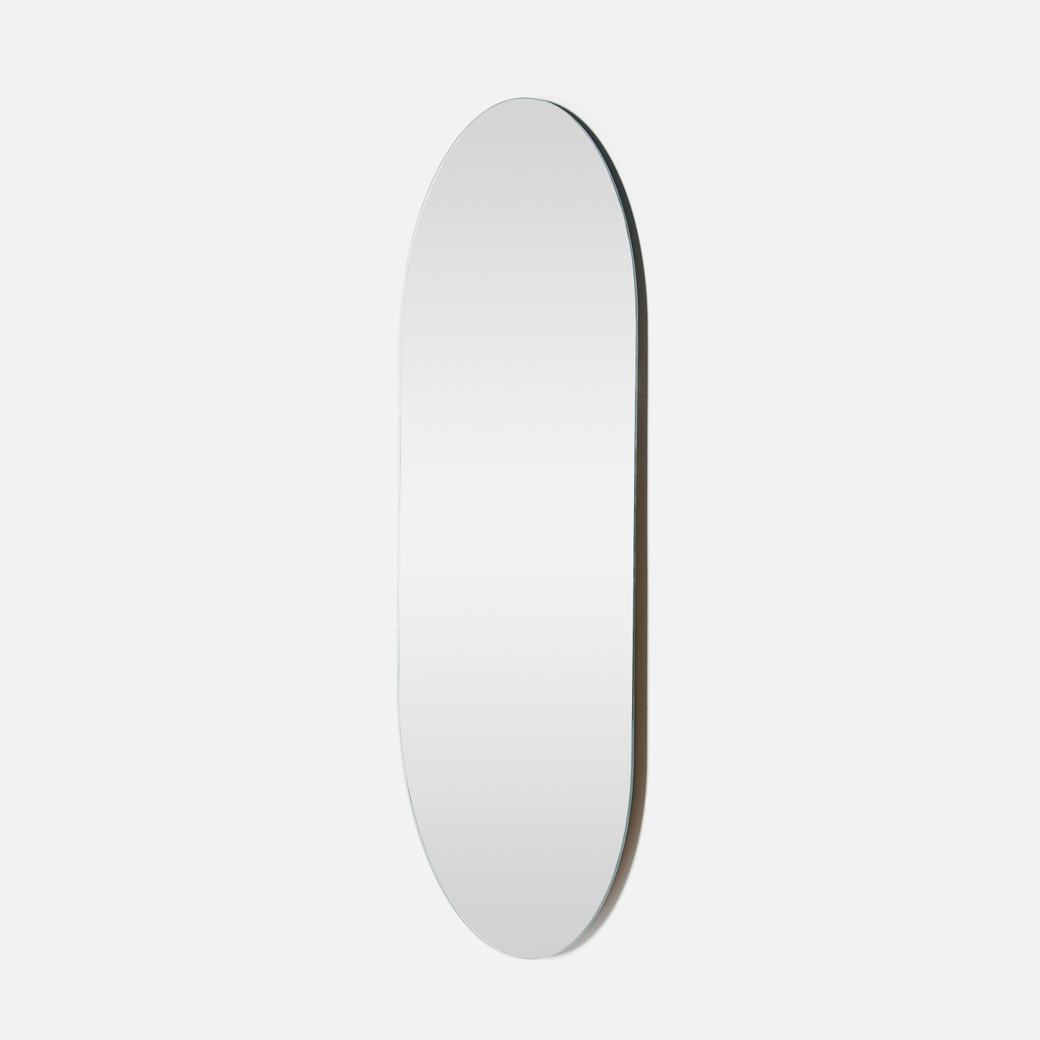 Float Frameless Pill Mirror