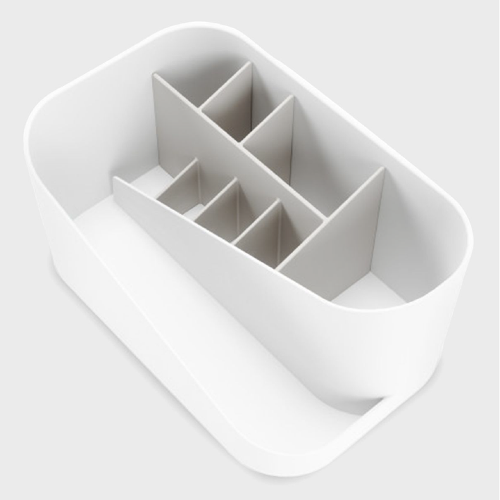 Glam Cosmetic Organiser - White