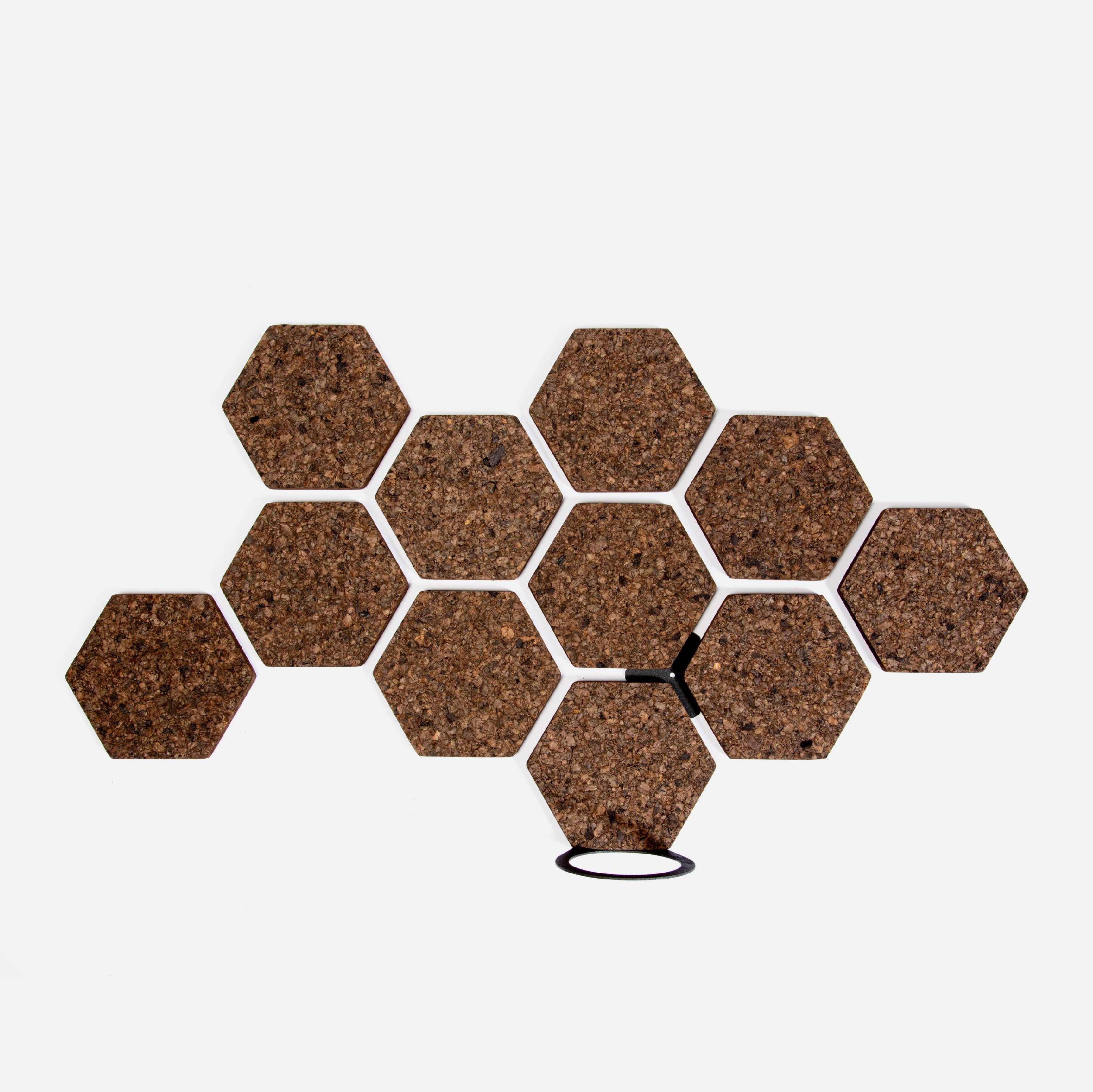 Hex Cork Organiser - Ebony