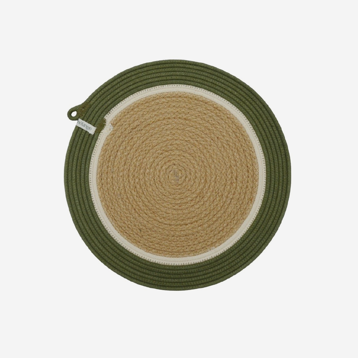 Placemats & Coasters Olive Jute Jungle (set of 4 each)