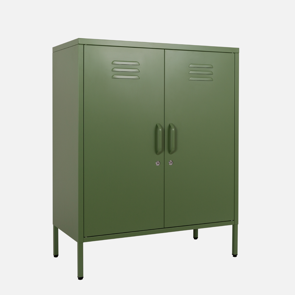 Popstrukt Sugar Cube Cabinet - Reed Green