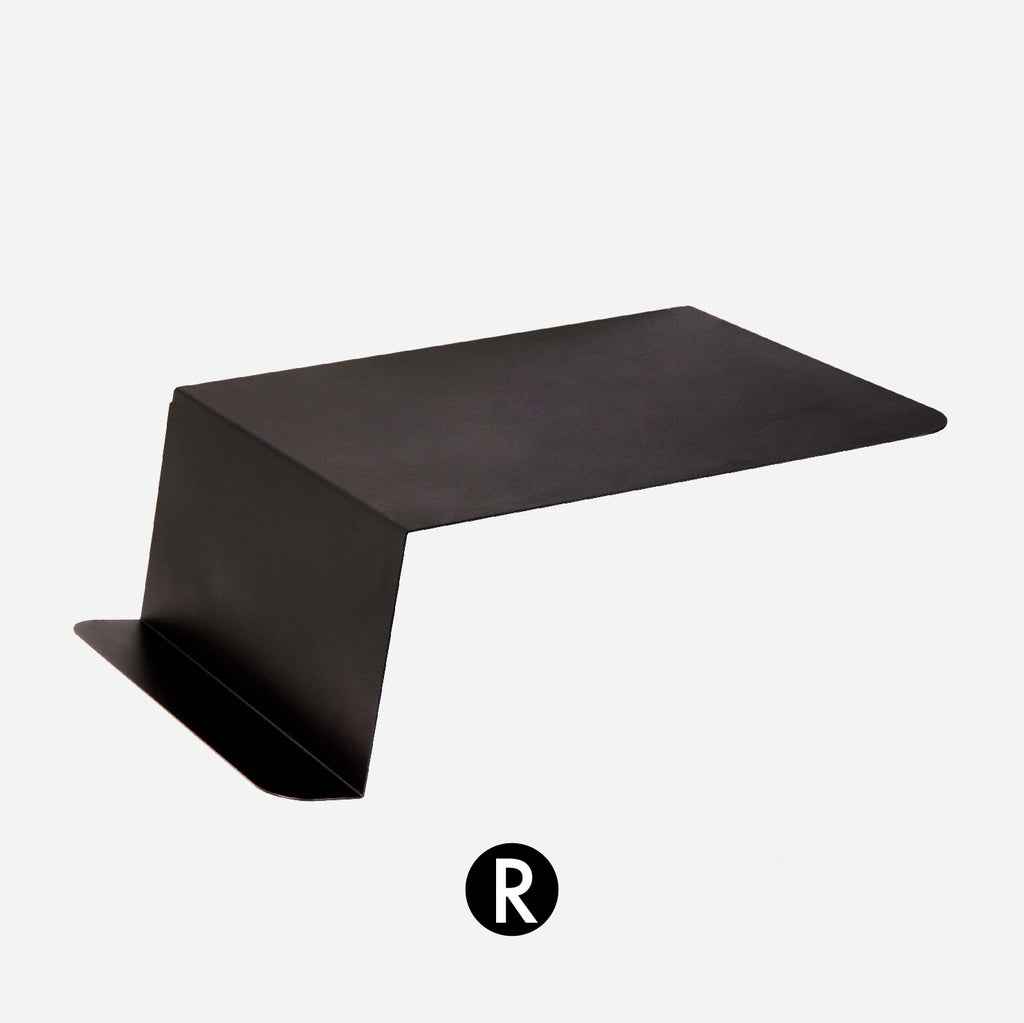 Origami Bedside Table - Black