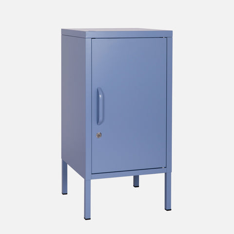 Popstrukt Sugar Cube Side Table - Pigeon Blue