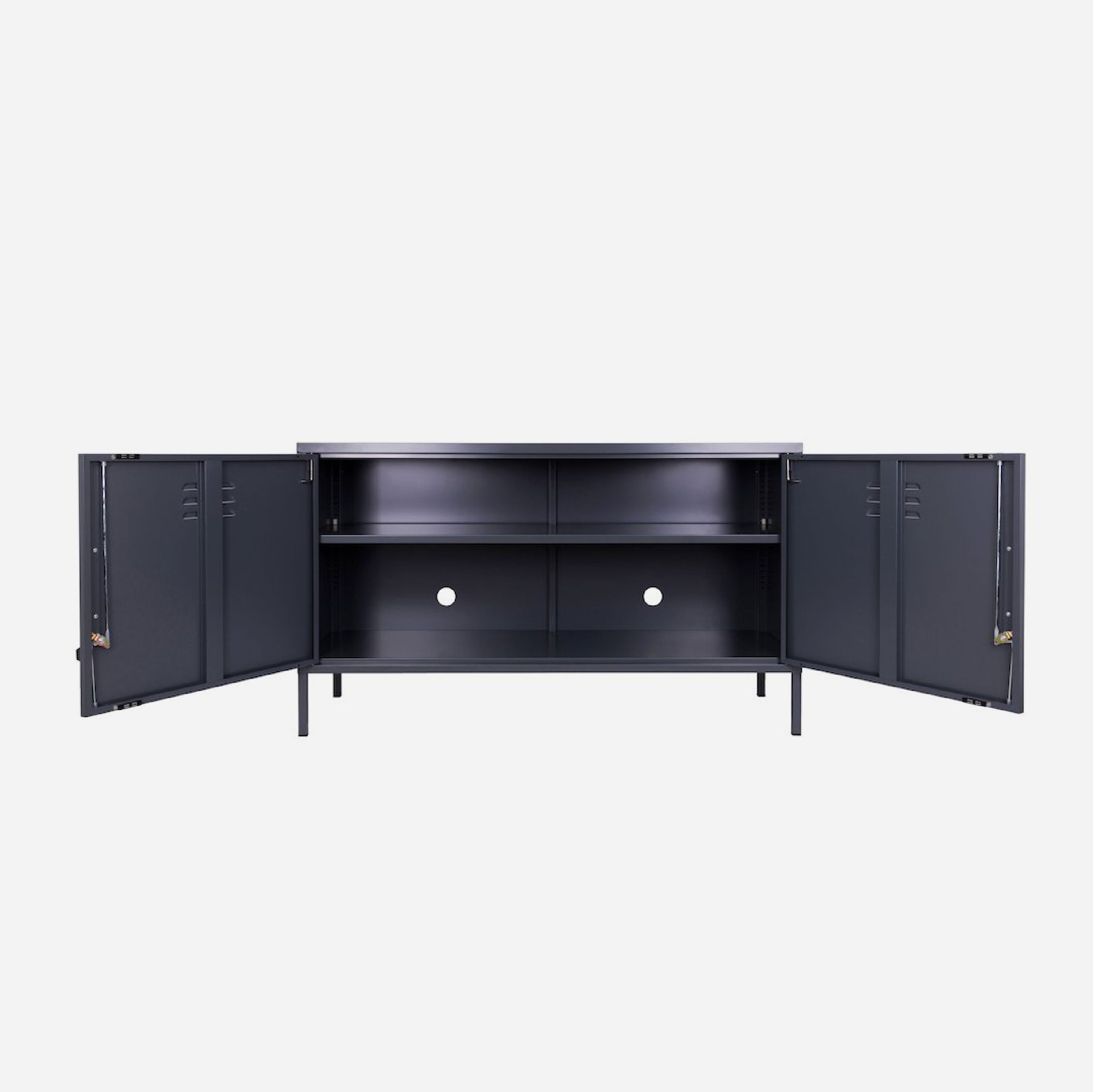 Popstrukt Sugar Cube Media Unit - Carbon Grey