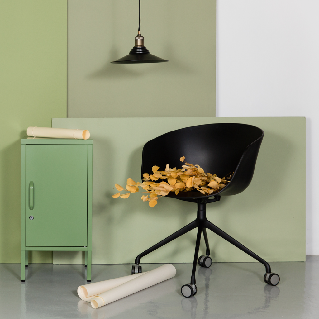 Popstrukt Sugar Cube Side Table - Reed Green