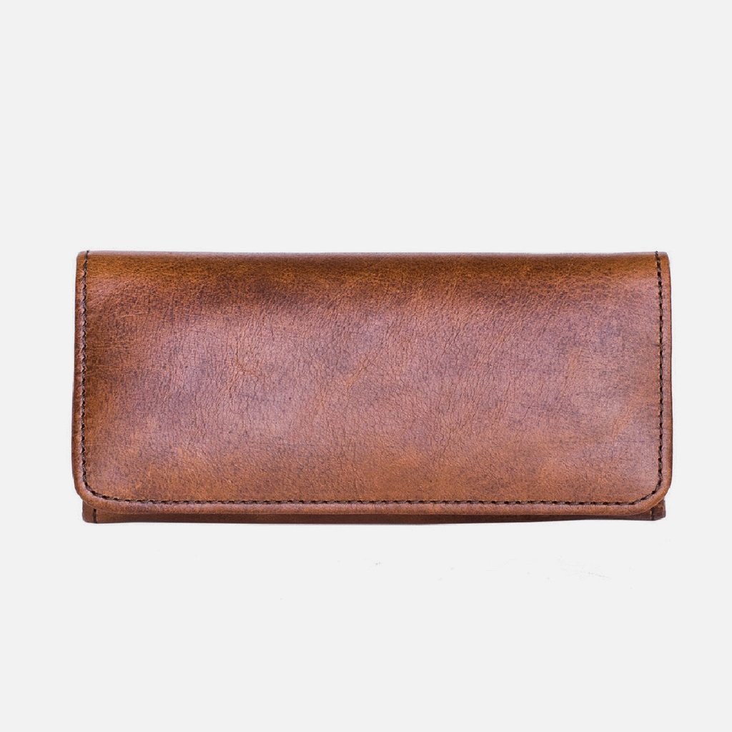 Classic Ladies Purse - Tobacco