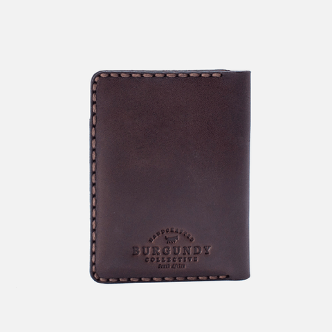 The Vertical Wallet - Brown