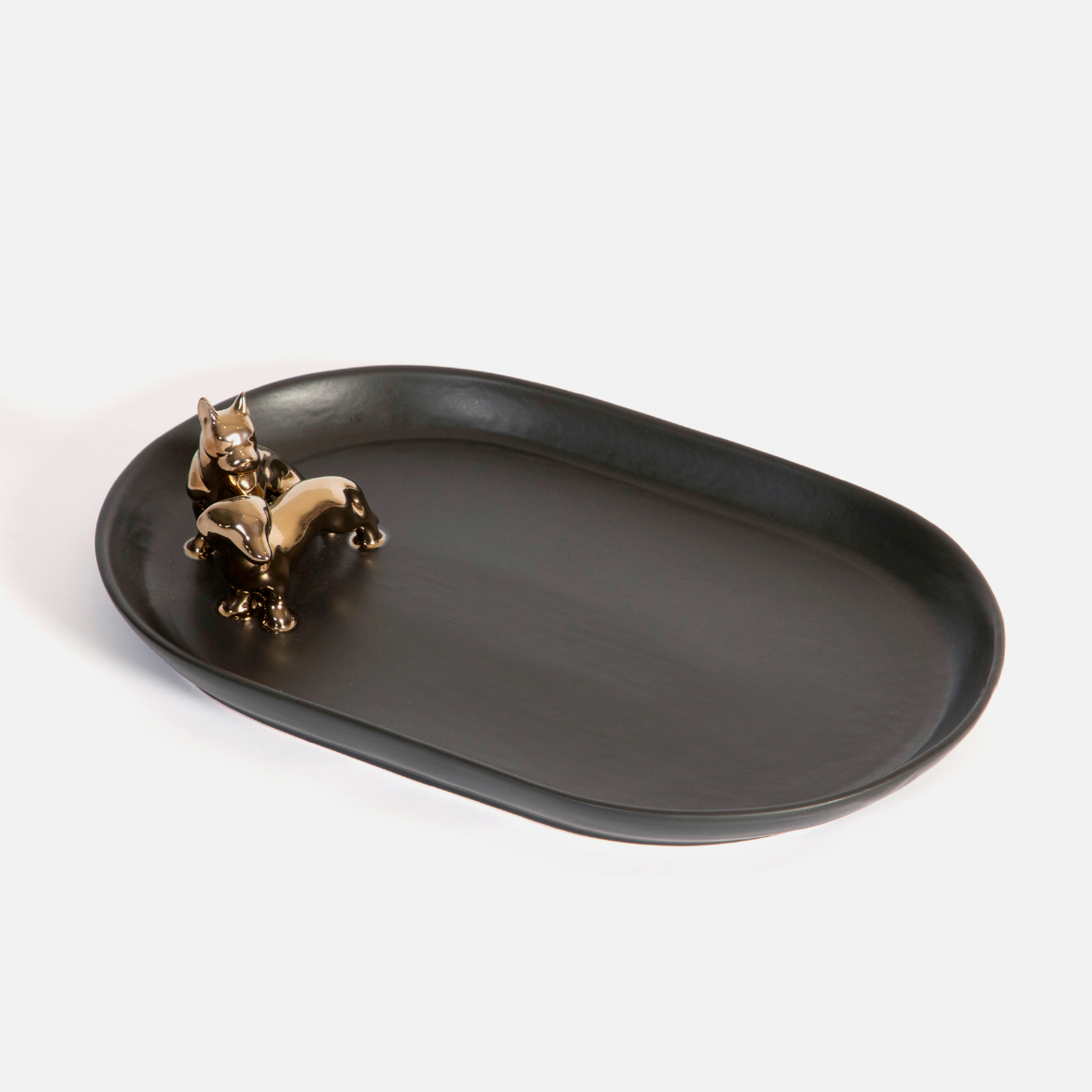 Best On Show Snack Platter - Black/Bronze